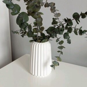 Stripped Vase